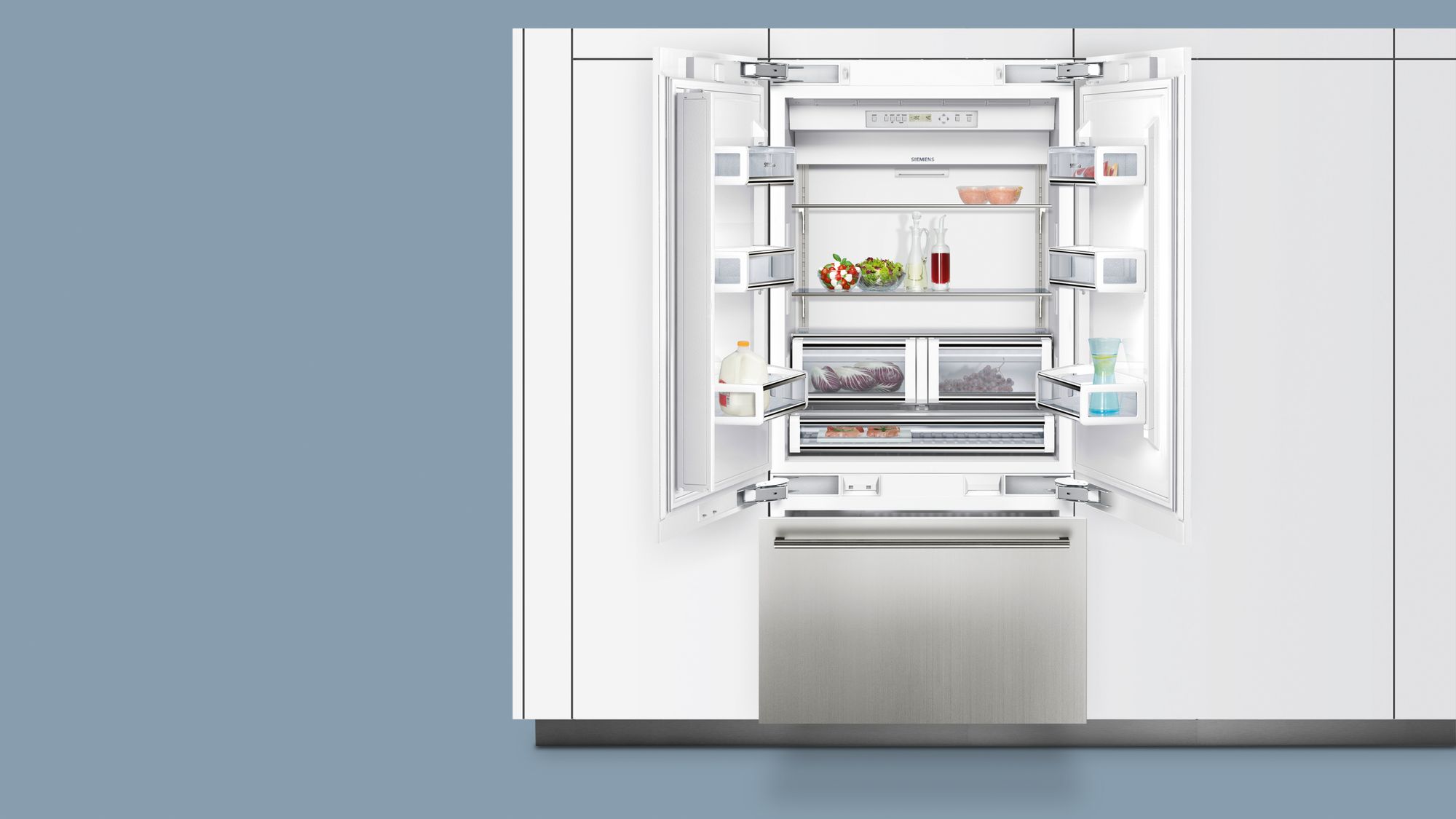 Встраиваемый холодильник Siemens ki32v900